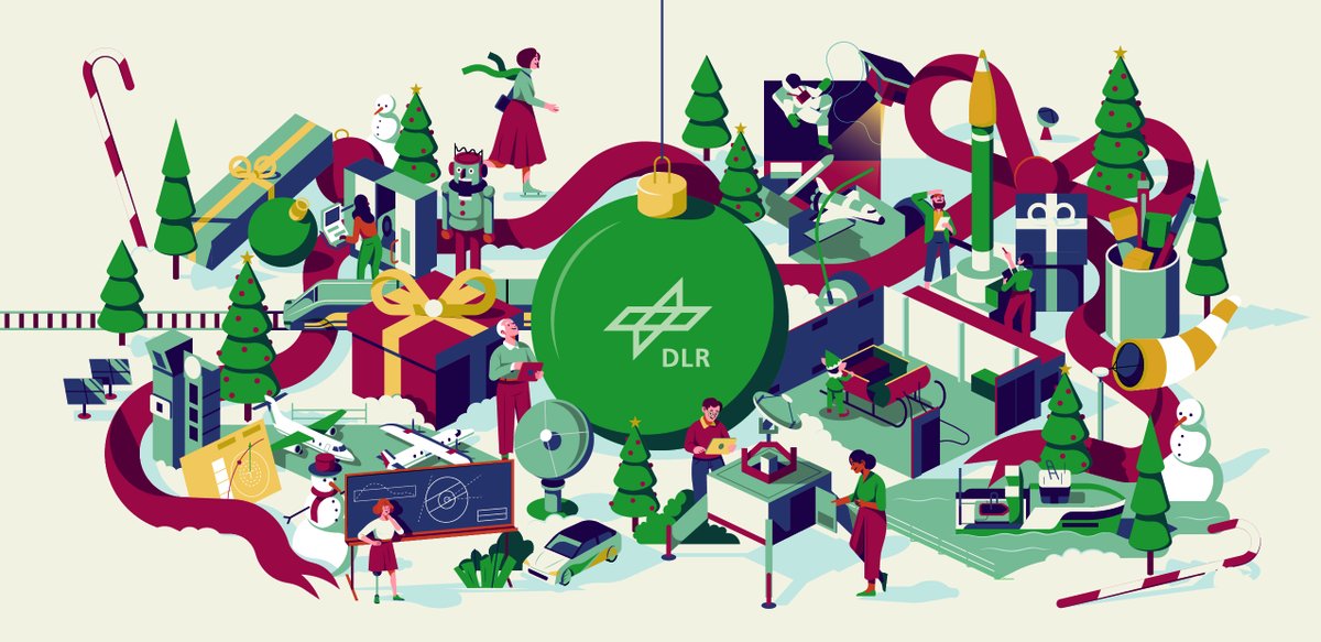 DLR_de (@dlr_de) on Twitter photo 🎄 Das DLR Social Media-Team wünscht schöne Feiertage und einen guten Start ins neue Jahr! 🚀
Illustration: Anton Hallman für das DLR 🎄 Das DLR Social Media-Team wünscht schöne Feiertage und einen guten Start ins neue Jahr! 🚀
Illustration: Anton Hallman für das DLR