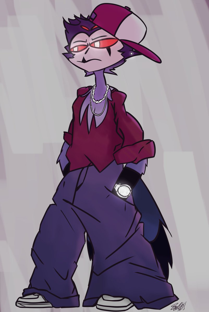 I made this bc stolas needed it fr #HelluvaBoss #Stolas