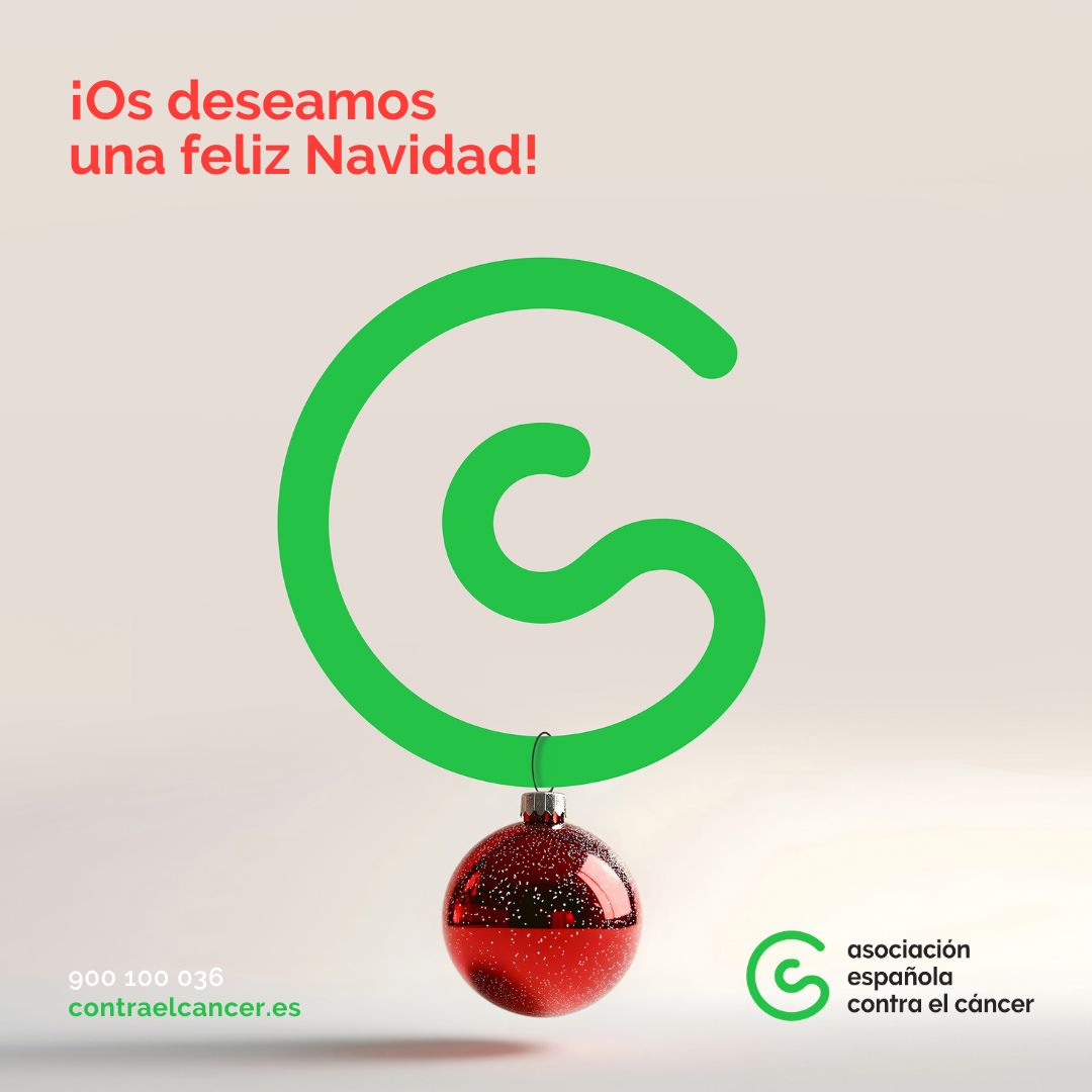 En la Asociación Española Contra el Cáncer deseamos que paséis un feliz día de Navidad acompañados de vuestros seres queridos 
#TodosContraelCáncer #FelizNavidad