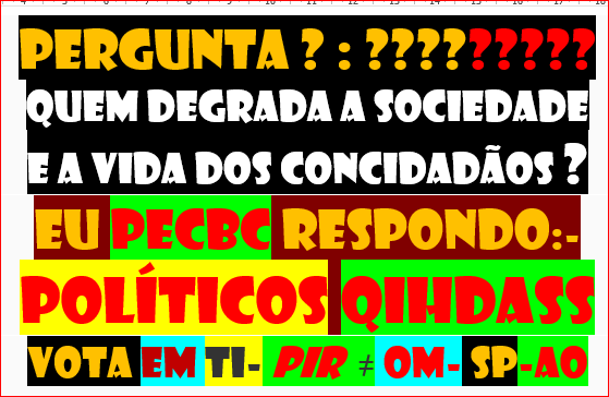 O40625
https://x.com/CarlosSilv35097/status/1871116910555021595
MENU DE CRIMES
DIRIGENTE CFNDG QUAL ...