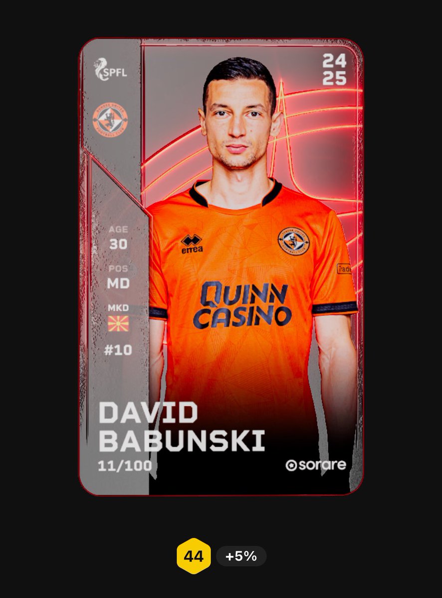 🎄 Jour 23 du calendrier de l’Avent presented by Jobznt23 🎁 

Le père Jobz Noël continue de régaler la commu 🎅🏼

Aujourd’hui, je vous fais gagner David Babunski carte 🔴 Christmas Edition 🥶 

Pour participer :

Follow <a href="/Jobznt23/">Jobznt23</a> et RT 🔄

TAS demain.

GL all 🍀 

#Sorare