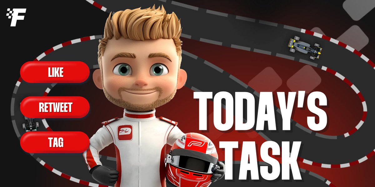 Furmulagames's tweet image. 🎯 Today’s Task

1️⃣ Like this post

2️⃣ Retweet with the hashtag #FurmulaGames #Furmula

3️⃣ Tag 1 friend who loves blockchain or racing

Let’s grow the community! 🚀

🎁 At 22:00 GMT+2, 2 lucky participants will each win $50 in tokens!

#Furmula $FURM #GameFi #Giveaway