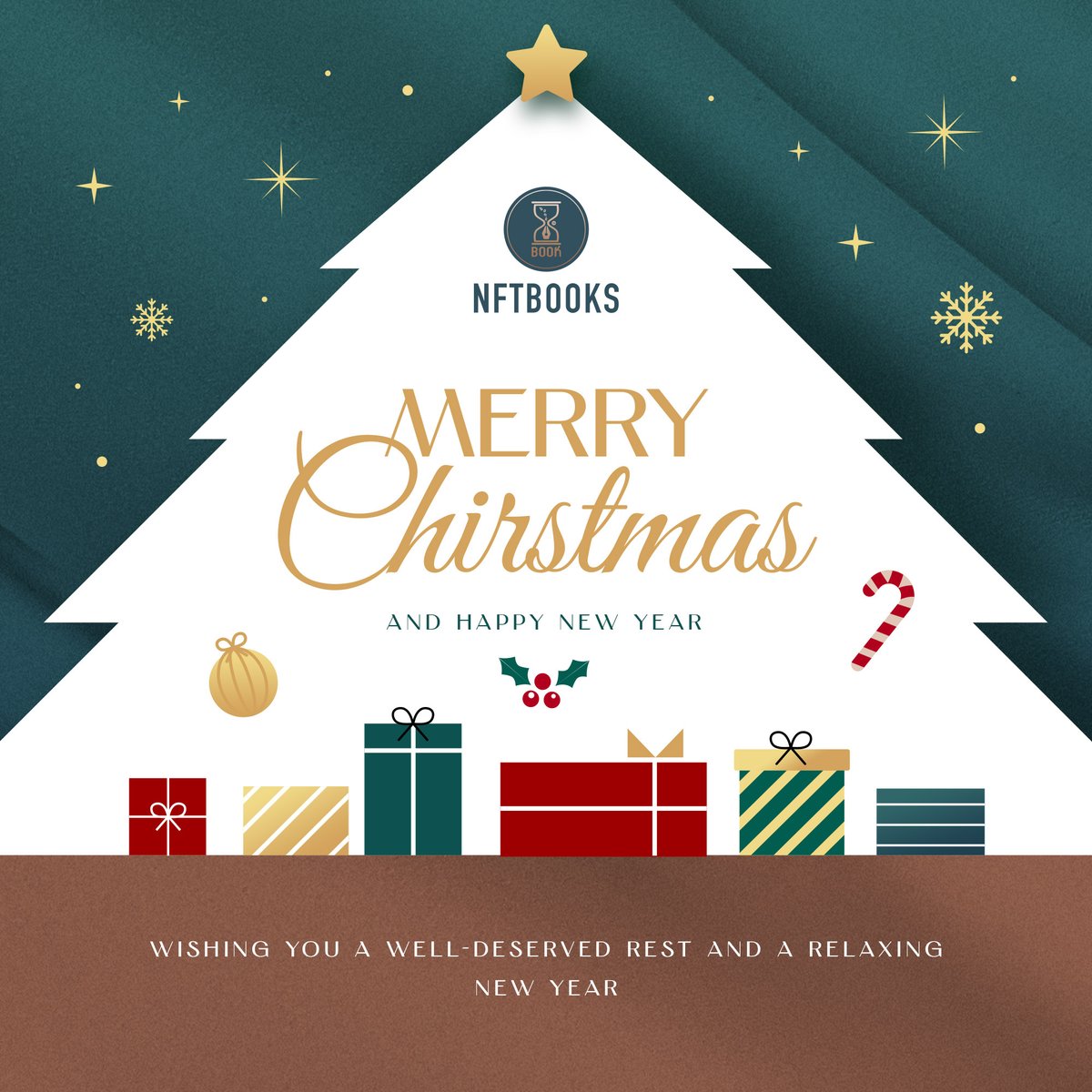 nftbstoken's tweet photo. Dear #NFTBooks Family,

As the holiday season fills the air with warmth and joy, we want to take a moment to wish each of you a Merry Christmas! We would like to extend our heartfelt thanks for the amazing support and passion from our growing community.

Christmas is a time for connection, reflection, and giving-and here at #NFTBooks, we’re grateful to be part of a revolution that empowers authors, readers, and storytellers alike. Together, we’ve turned the page on traditional publishing, creating a space where transparency, fairness, and creativity thrive.

As you celebrate with your loved ones, cozy up with a favorite story, or dream of future adventures, remember that every page turned is a step toward building a brighter literary future.

Thank you for being an integral part of this journey. Here’s to more stories, deeper connections, and an even more transformative year ahead!

Merry Christmas 🎄✨

Warm regards,
#NFTBooks Team

#Booklovers #BookSwarmArmy #Readingcommunity #WritingCommunity #Selfpublishing #NFTBS #SocialFi