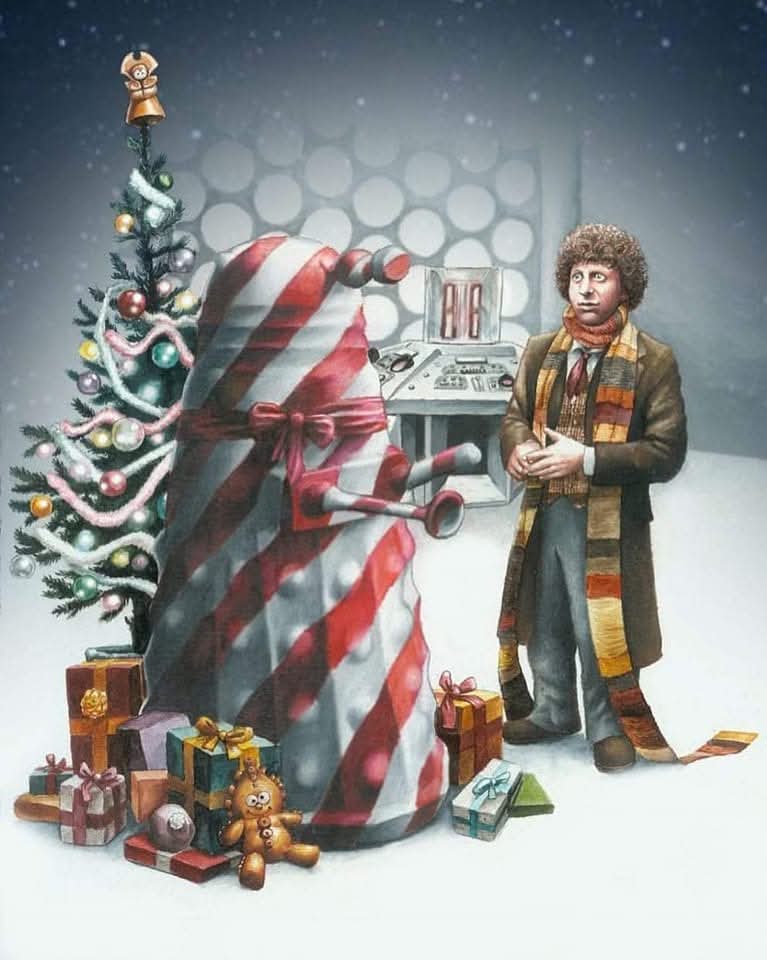 ajohnmain's tweet image. #DoctorWho #TheFourthDoctor #TheDaleks #TomBaker #Christmas2024🎄🎅🎁