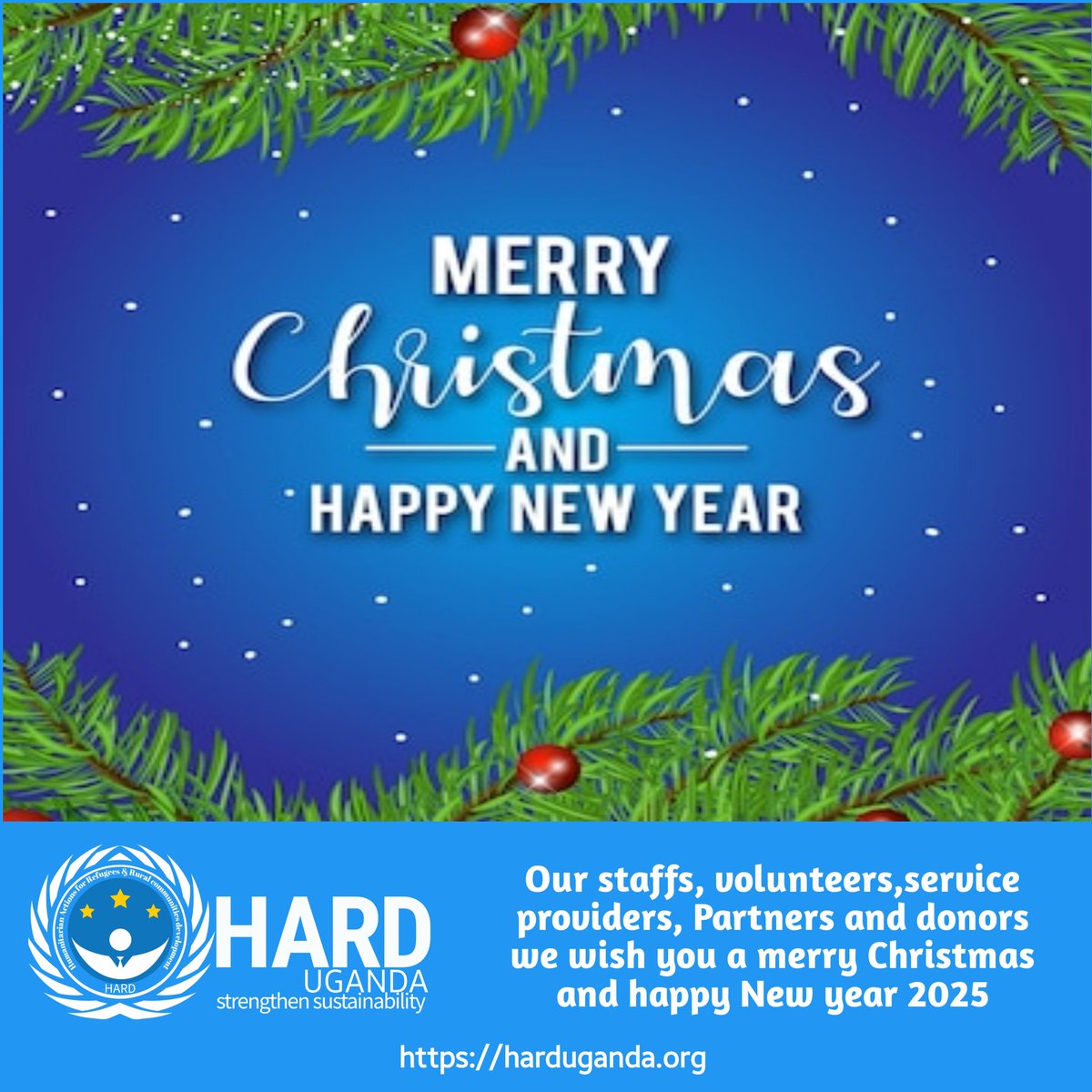 We extend our heartfelt gratitude of appreciation to our distinguished partners,  service providers,  associates, allies, key stakeholders , that government,  finance institutions and donors.  With love and support shown to us this year. Let's make 2025 greater and brighter.