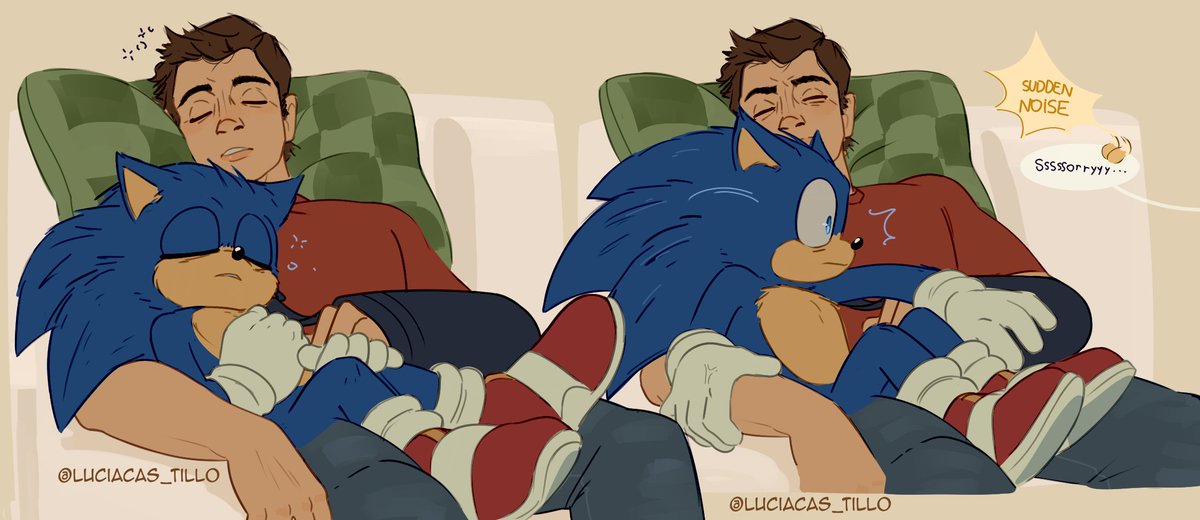 LuciaCas_tillo's tweet photo. PTSD? #Sonic3 #sonicmovie3fanart https://t.co/udtI6DKCAm