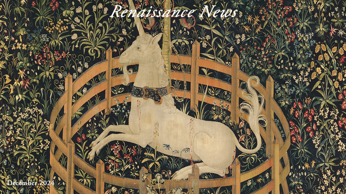 The Renaissance Society of America (@rsaorg) on Twitter photo Conference news, calls for papers, and all that is happening <a href="/RSAorg/">The Renaissance Society of America</a>. The December 2024 Renaissance News e-newsletter is out! Take a look:
ow.ly/GjOU50Uug2w #RenTwitter #earlymodern #RenSA25 #twitterstorians Conference news, calls for papers, and all that is happening <a href="/RSAorg/">The Renaissance Society of America</a>. The December 2024 Renaissance News e-newsletter is out! Take a look:
ow.ly/GjOU50Uug2w #RenTwitter #earlymodern #RenSA25 #twitterstorians