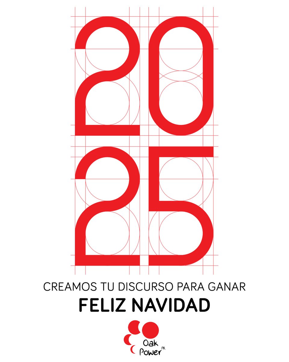 Más que nunca con nuestros deseos de paz, comunicación y alegría para el mundo, para tí y tus seres queridos. En 2025 sigamos hablando de superación positiva. #Navidad2024 #Felicitacion #OakPowerPR