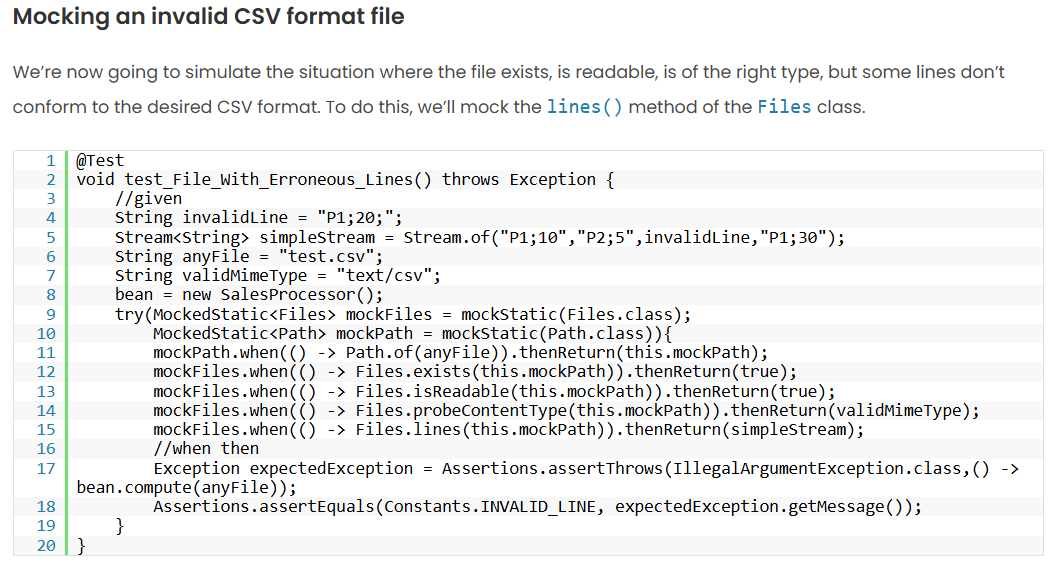 nkamphoa's tweet image. 🎯Master how to mock file system interactions in unit tests in Java using Mockito. #JUnit #Mockito #TDD

nkamphoa.com/how-to-mock-fi…