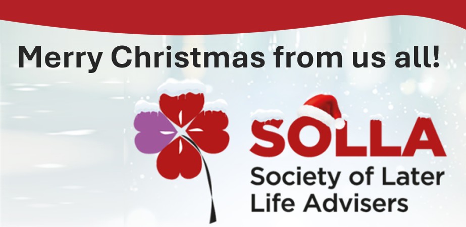 A very Merry Christmas from everyone at SOLLA! However you're spending it, have a wonderful break with family and friends. And we'll see you again in the new year for a 2025 full of better conversations, providing the right advice.bit.ly/3Rghx7z #MerryChristmas