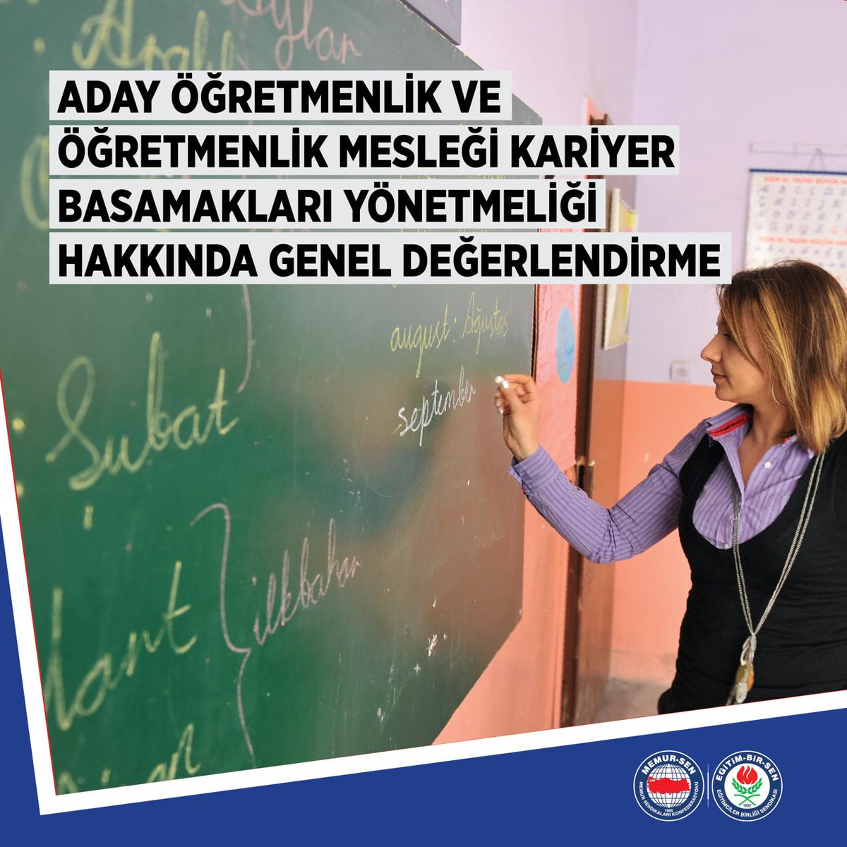 Kariyer Basamakları Yönetmeliği Tamam, Şimdi Sıra Kılavuzu Çıkarıp Sertifikaları 15 Ocak’a Yetiştirmekte

Öğretmenlerimize uzman/başöğretmenlik yolunu açan yönetmeliğin hayata geçirilmesi olumlu olsa da 20 hizmet yılını tamamlayanlar başta olmak üzere uzman ve başöğretmenlik için