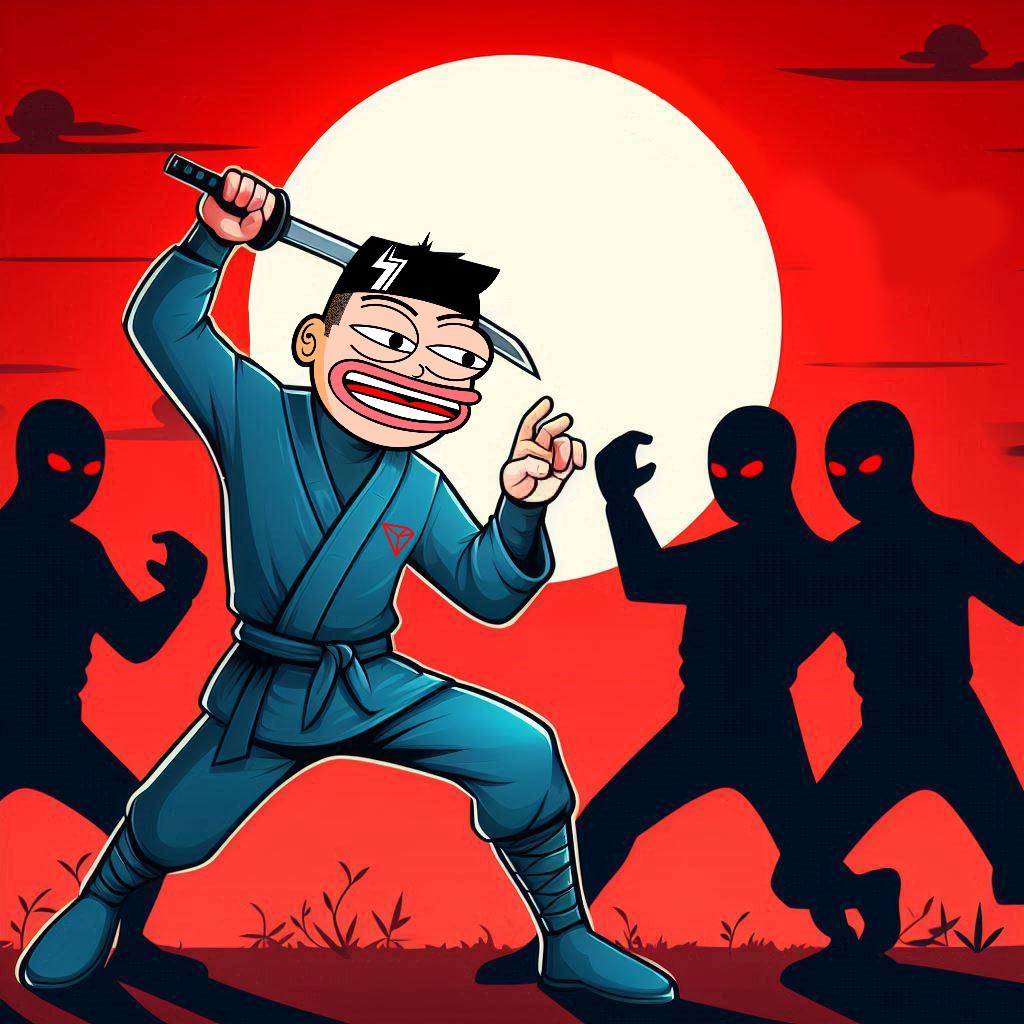 💪 Taking on the dark ninjas as fudders don’t stand a chance against me and $BMS.

🤫 With every swing, we cut through the doubt and protect the #Tron ecosystem.

🔥 The fight is ours to win, and the #TronMemeSeason will be legendary.