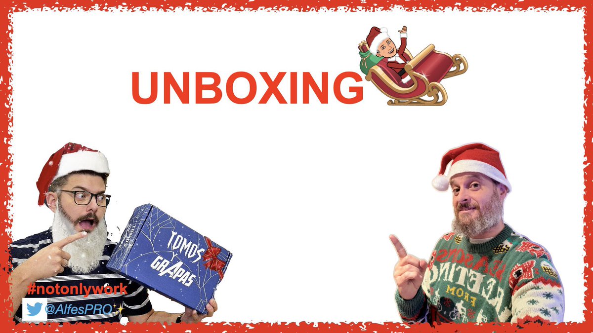 AlfonsoEscrig's tweet photo. 🎁 En Navidad los mejores regalos vienen en doble caja... 📦📦
En mi doble unboxing navideño de cómics, sumo nuevas joyas a #MiAlijoTyG ¡Porque estas fechas son para disfrutar, soñar y #notonlywork !🎄✨🐉
Descubre conmigo qué esconde cada caja 👉▶️ https://t.co/zLW1RuXomE https://t.co/IQQxO47HCp