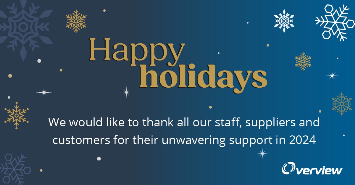 overviewltd's tweet image. To those who celebrate it, we wish you a truly Merry Christmas and hope the new year brings you every success.
 
Please note our office will be closed from 16.30 GMT on the 24thDecember to 2nd January 2025.