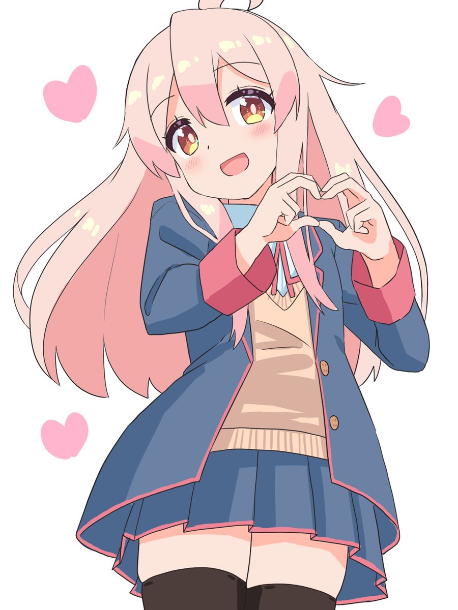 ミニスカニーソまひろちゃん 
#おにまい 
#おにまいお絵描き 