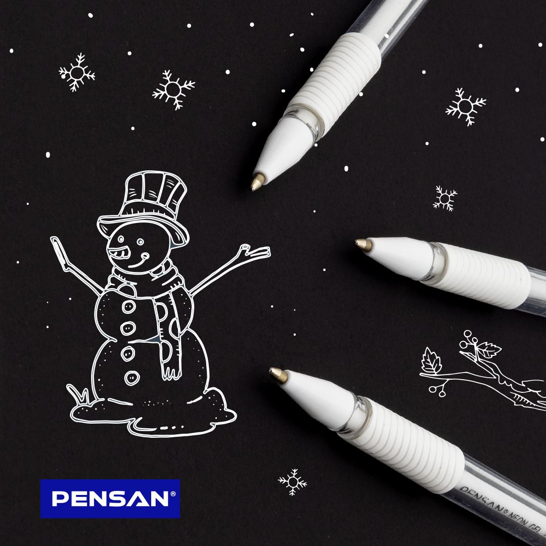 Pensan Beyaz Neon Gel ile çizimlerinize anlam katın. Kışın bembeyaz karları kadar saf ve net çizgilerle, sanatınıza kışın büyüsünü yansıtın!

#pensan #neongel #neon #kalem #pen #pencil #kırtasiye #sanat #art #renk #color #boyama #stationery #school #office #ofis #okulgereçleri