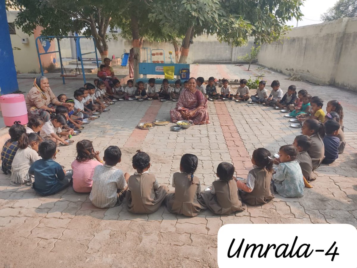 ઉમરાળા ગામે આંગણવાડી કેન્દ્રો પર થઈ રહેલ પ્રવૃત્તિ સહ ભોજન #અગ્રેસર_ગુજરાત <a href="/bhai_arvin52861/">Arvind bhai Bavaliya</a> <a href="/TDORANPURBTD/">Taluka Panchayat Office Ranpur</a> <a href="/POICDSBOTAD/">ICDS PO BOTAD</a> <a href="/DDOBOTAD/">District Panchayat office Botad</a> <a href="/Collectorbotad/">Collector & DM Botad</a> <a href="/CMOGuj/">CMO Gujarat</a> <a href="/InfoBotadGoG/">Info Botad GoG</a>