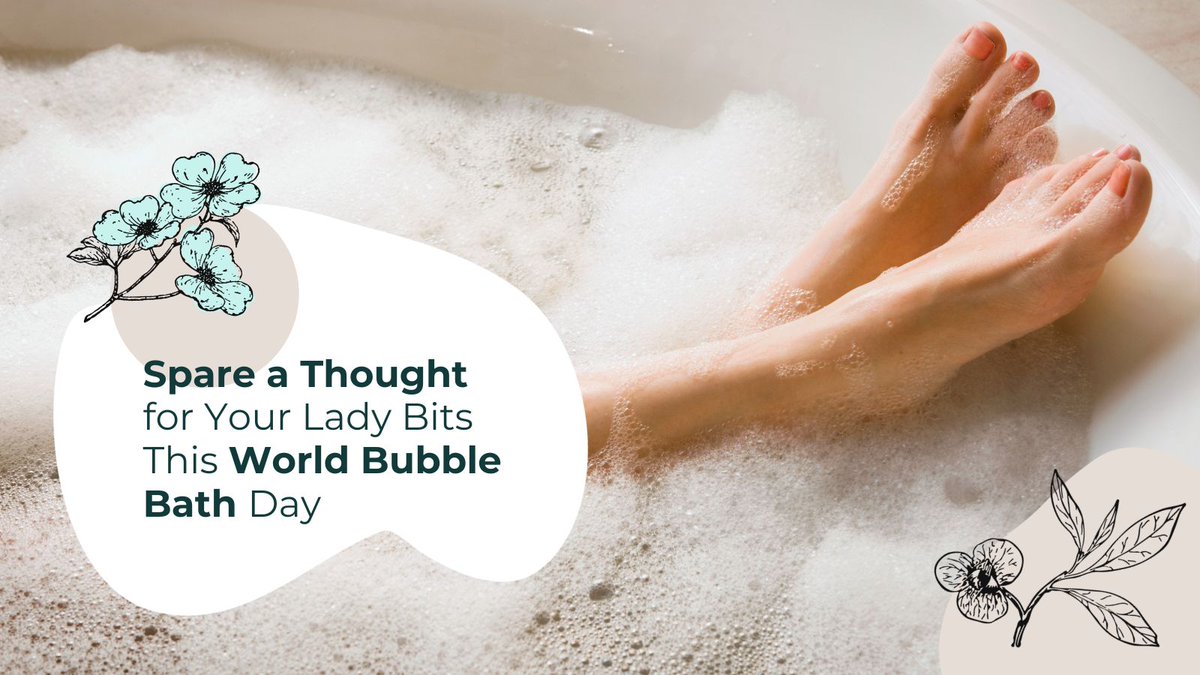 HealthwHeart's tweet image. Happy #WorldBubbleBathDay! DYK? Many store-bought #bubblebaths can throw off your v*gina’s natural pH balance, increasing the risk of #bacterialvaginosis or #UTIs. Opt for pure, natural oils like coconut or #jojobaoil and salts free from synthetic additives.