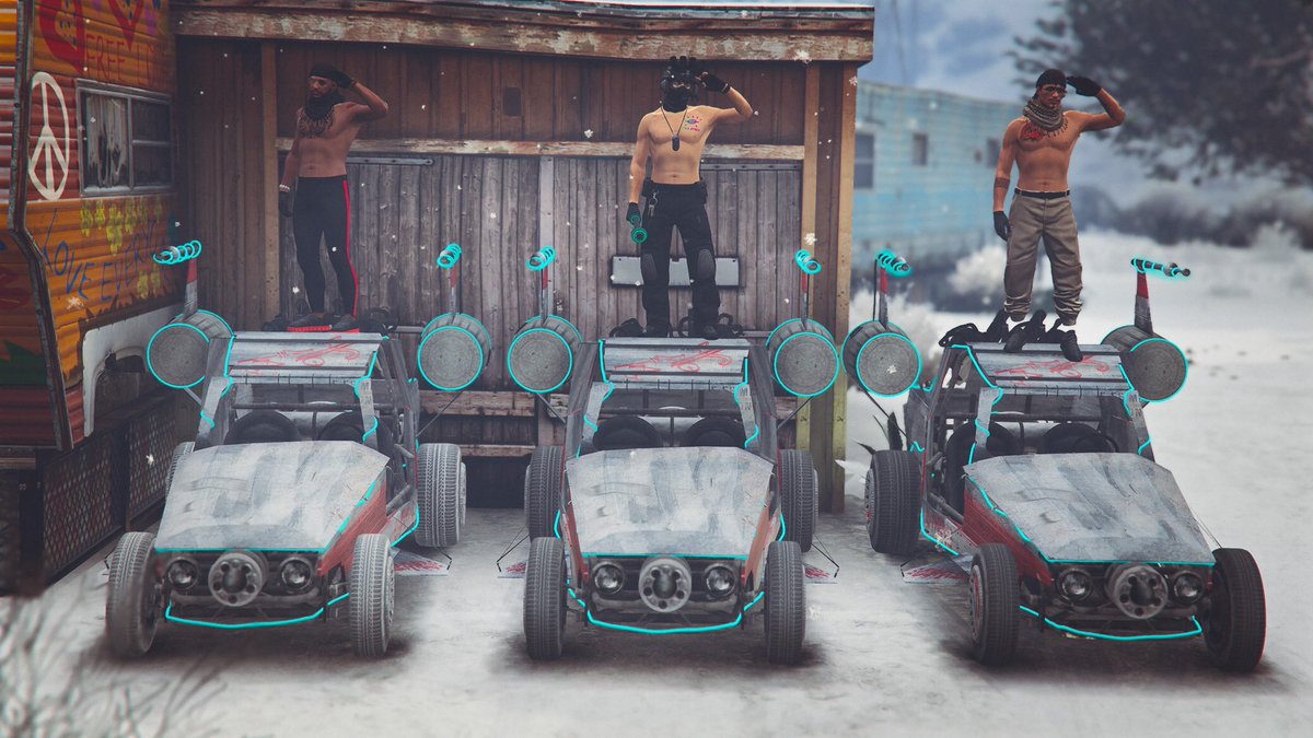 Logan_Klein_'s tweet photo. 3 Space Docker pour un petit rassemblement sous la neige ❄️👽🥚🛸
@TRUTH_PROJECT_
@NathanaelDuran9 (Philstar92)
#GTAOnline #SpaceDocker #ArenaPoints #AlienTattoo #MountChiliadUFO #Aliens #CrashedUFO #TRUTH_PROJECT_ #ChiliadMystery #PS5
@RockstarGames https://t.co/ghJs00MFwE
