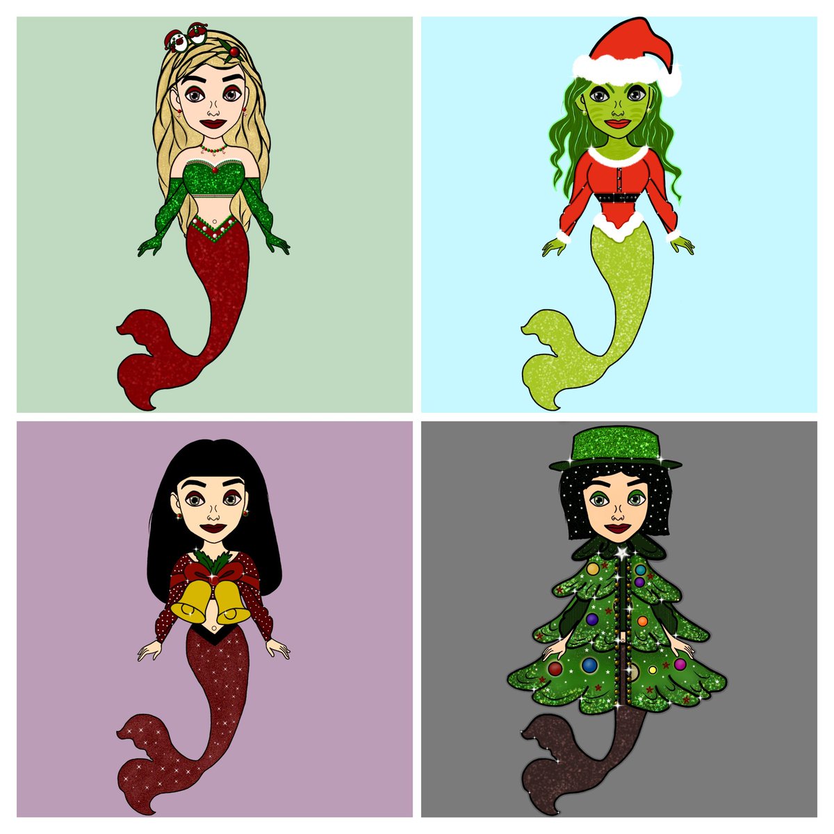 Magical8mermaid's tweet photo. Hello #polygin fam
Christmas 🎁🎄⛄✴️
Mermaids ready to join beautiful ❤️😍 ocean 🌊
Who will own??
https://t.co/vqfxc4wyxX
⛄Unlock mm airdrop set 💚
⛄enter 100 Pol Giveaway ❤️ https://t.co/tIUhBS0Zus