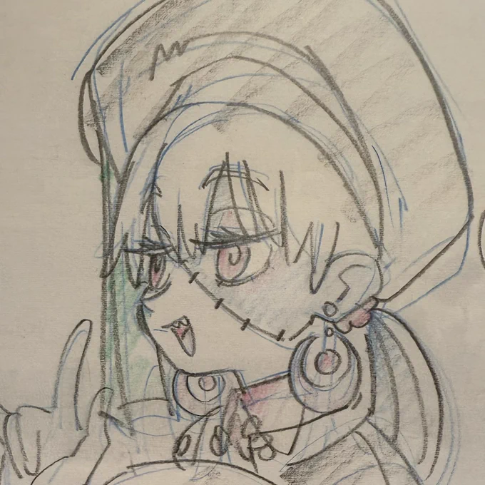 はなぶしさんの個展。アナログでここまで自由に描けると楽しいだろうな〜というのがよく伝わってきて羨ましい。完成品だけでなく、中間制作物を作ることの重要性に重きを置いている展示だ。バックスバニーみたいなゲームもちゃんと難易度があって面白かった。 #ブレインマシーン04 