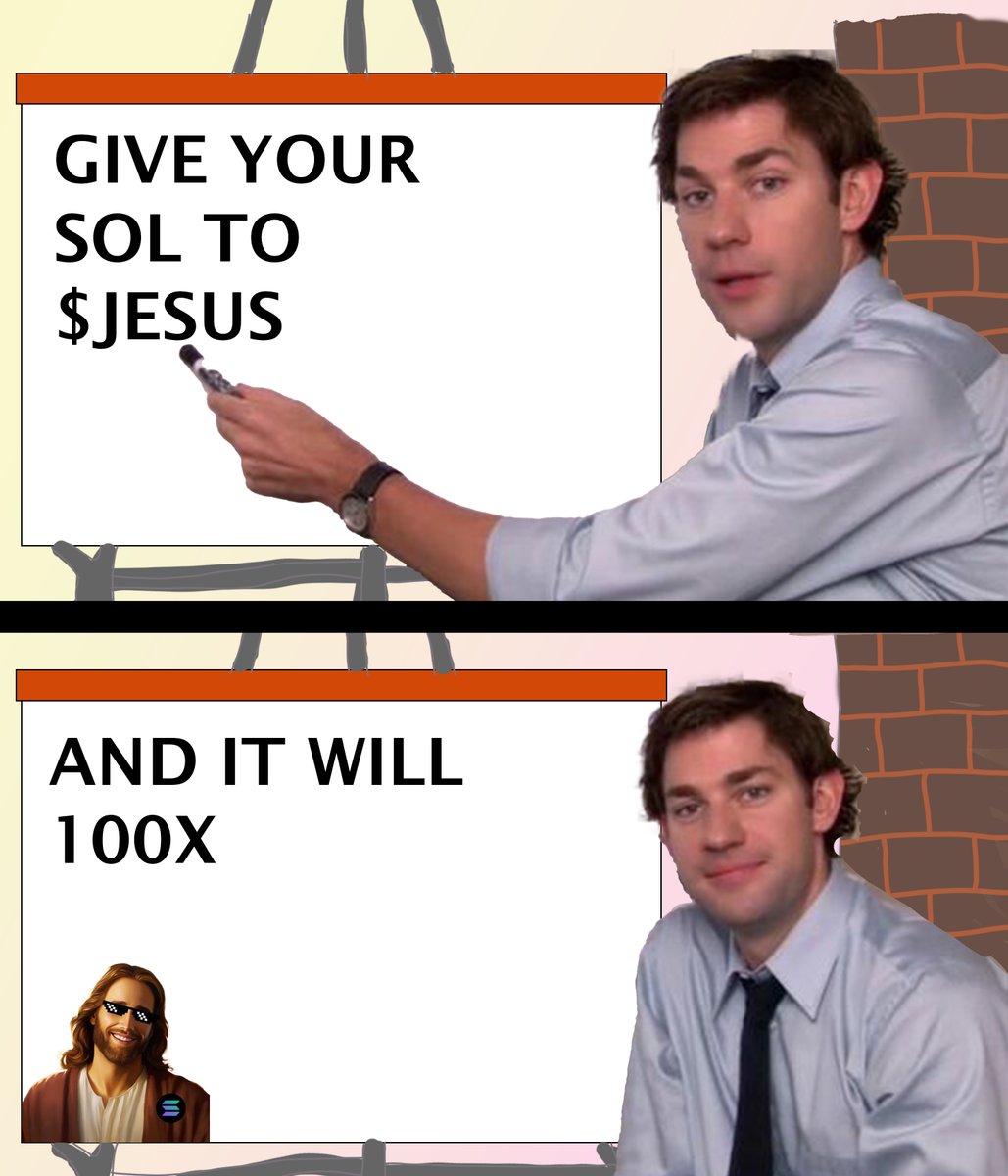Imperial_fpl's tweet photo. My entry for the #JesusOnSol meme contest

Just give your SOL to @JESUS_onSol_  and it will 100x https://t.co/bw3s4pY7sJ