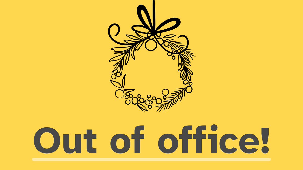 We're officially out of office!

Wishing you all a lovely winter break ❄️ See you in 2025 - we'll be back 2nd Jan 💛