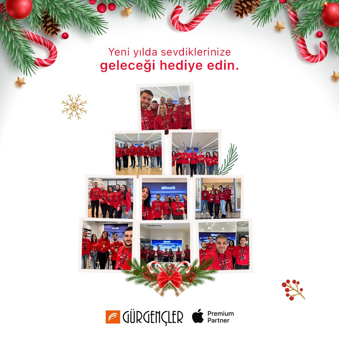 Yeni yılın heyecanı ve enerjisi tüm mağazalarımızda! 🤩🎄

#Gürgençler #ApplePremiumPartner