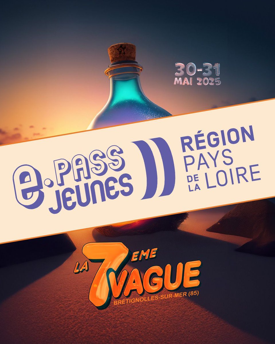 Noël arrive avec quelques jours d’avance, le ePass Jeunes est en place 🎁
On vous indique la marche à suivre sur notre site internet,
👉 Lien sur 7vague.com/billetterie#ep…