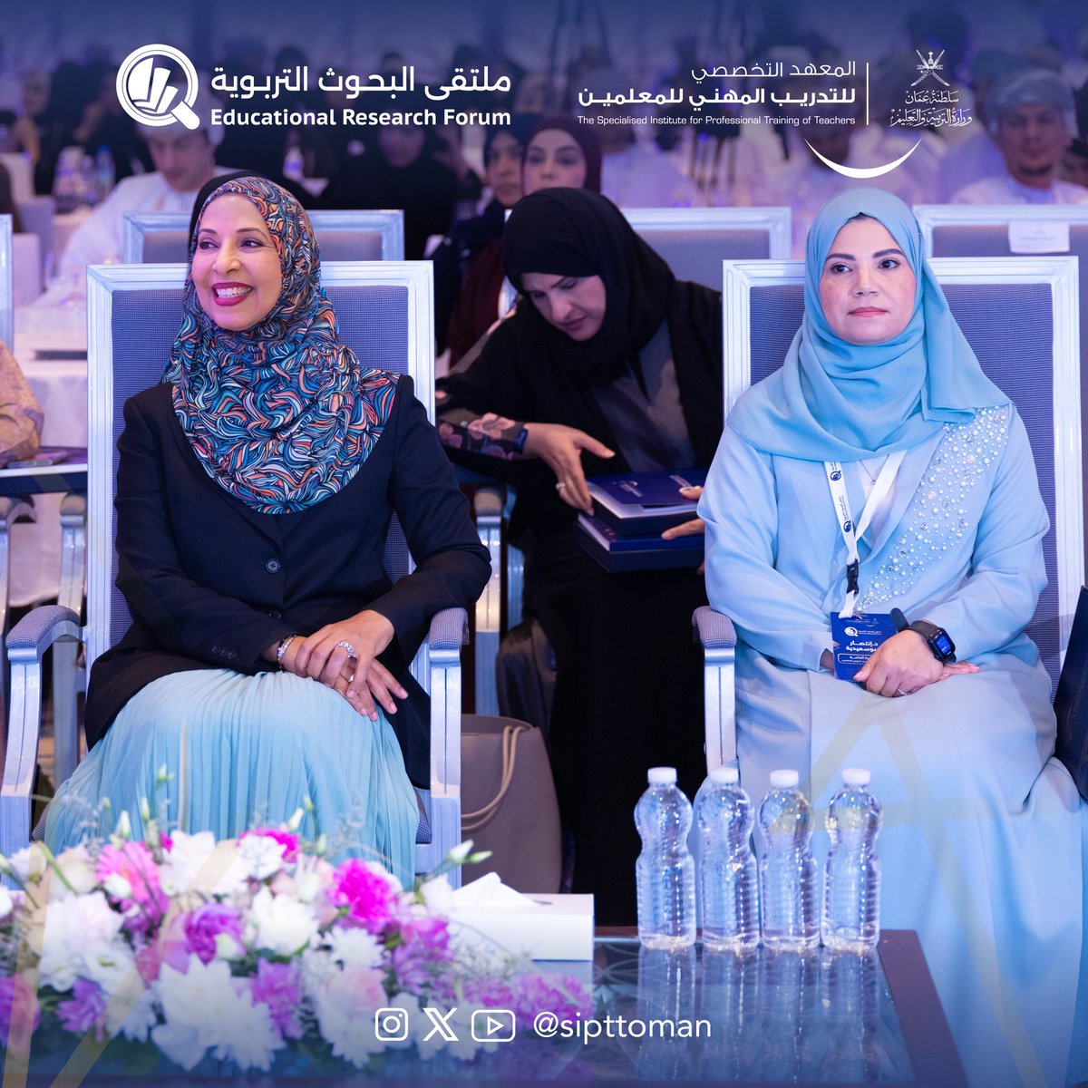 EduGovSIPTT's tweet photo. #معلمو_عمان_أولوليتنا_للتمكين
#متحمسون_للتدريب
#بحث_مبتكر_ورؤية_تطويرية
 اليــوم الأول |حفل إفتتاح #ملتقى_البحوث_التربوية🔻 https://t.co/PeDH9AYXna