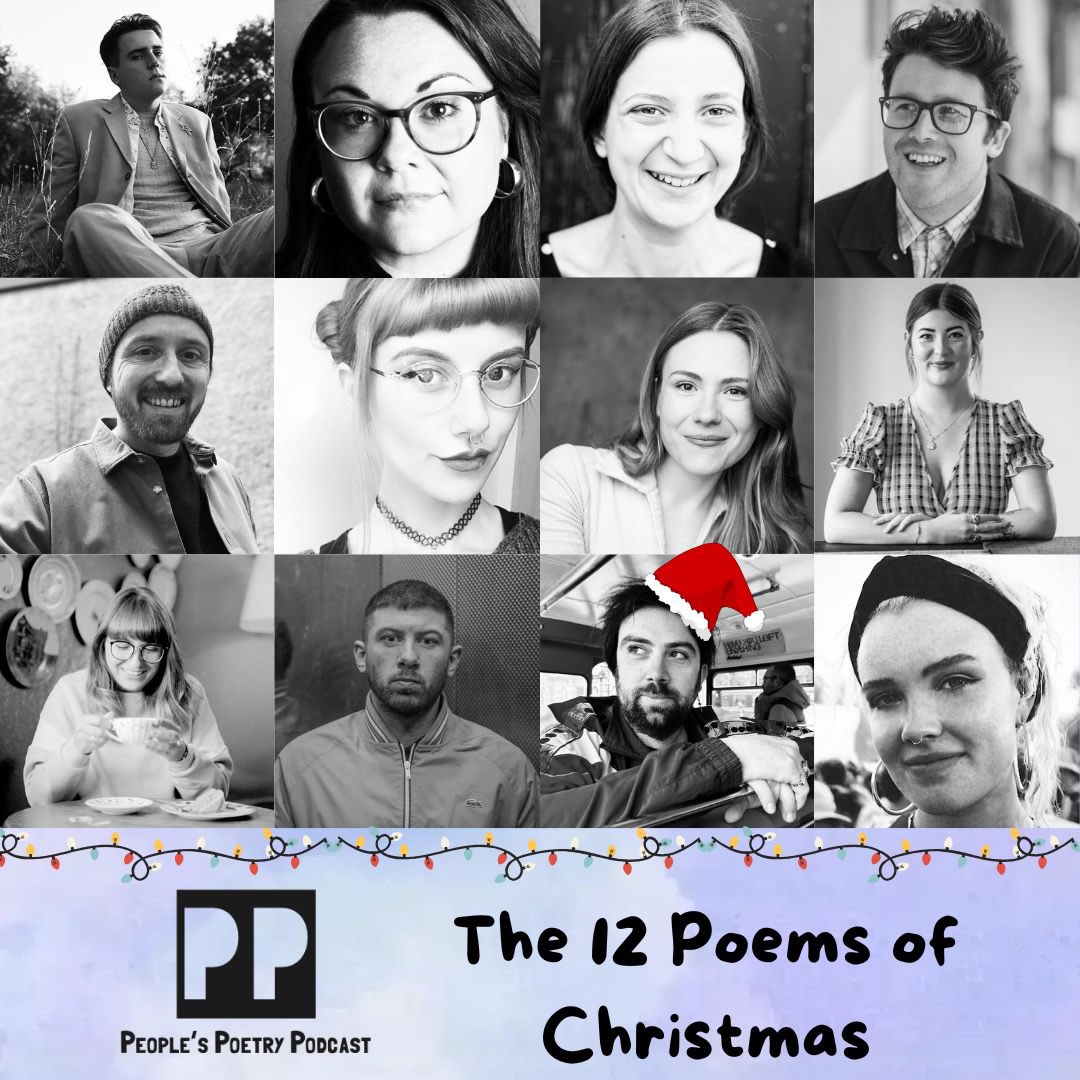 People’s Poetry Podcast (@people_poetry) on Twitter photo Surprise! The 12 Poems of Christmas is OUT NOW. Poetry recitals from this wonderful bunch: <a href="/mattabbottpoet/">Matt Abbott | Poet 🍉</a> <a href="/DemiAnter/">Demi Anter</a> <a href="/LaurieBolger/">Laurie Bolger</a> <a href="/jbopenspoems/">Jimmy Bowman</a> <a href="/kerdonk/">Maria Ferguson (Abbott) 🐼</a> <a href="/KateIreland18/">Kate Ireland</a> <a href="/LeanneModenPoet/">Leanne Moden</a> <a href="/TommySissons/">Tommy Sissons</a> @JMThras <a href="/scarlettwith2ts/">Scarlett</a> Iain Whiteley <a href="/WildingGeorgina/">Georgina Wilding</a> Surprise! The 12 Poems of Christmas is OUT NOW. Poetry recitals from this wonderful bunch: <a href="/mattabbottpoet/">Matt Abbott | Poet 🍉</a> <a href="/DemiAnter/">Demi Anter</a> <a href="/LaurieBolger/">Laurie Bolger</a> <a href="/jbopenspoems/">Jimmy Bowman</a> <a href="/kerdonk/">Maria Ferguson (Abbott) 🐼</a> <a href="/KateIreland18/">Kate Ireland</a> <a href="/LeanneModenPoet/">Leanne Moden</a> <a href="/TommySissons/">Tommy Sissons</a> @JMThras <a href="/scarlettwith2ts/">Scarlett</a> Iain Whiteley <a href="/WildingGeorgina/">Georgina Wilding</a>