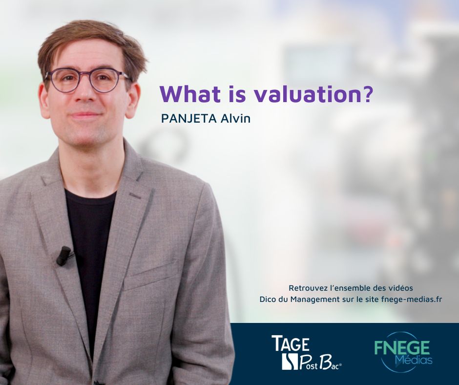 Découvre notre vidéo Dico du Management 
"What is valuation ?"

🔗 buff.ly/4cDNqA5

Avec PANJETA Alvin
Par IAE Paris-Est🎓

#FNEGE #FNEGEMedias #management #values #valuation #change