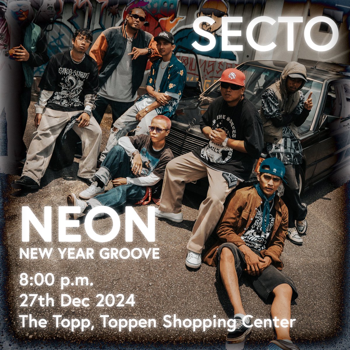 sectorecords's tweet photo. 🔥🎤 NEON NEW YEAR GROOVE 🎧✨
Get ready to light up the night and vibe HARD! 🚀

📅 27th December 2024
⏰ 8PM
📍 The Topp, Toppen, JB

We’re bringing the heat, the beats, and the BASS. This isn’t just a show – it’s a full-on takeover! 💥

#NeonNewYearGroove #ToppenTakeover https://t.co/xP3chX6mVx