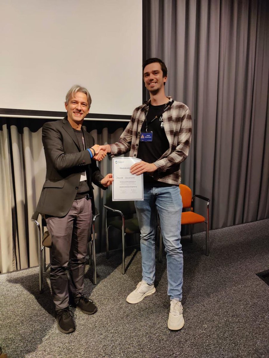 Reaction Chemistry & Engineering (@rsc_reactioneng) on Twitter photo Congratulations to <a href="/JHASchuurmans/">Jasper Schuurmans</a> at the University of Amsterdam for winning the Reaction Chemistry and Engineering poster prize at the PhotoReAct Conference in December! 🎉
We’re also thrilled to celebrate your recent publication in our journal
👉rsc.li/3BEOPJ2 Congratulations to <a href="/JHASchuurmans/">Jasper Schuurmans</a> at the University of Amsterdam for winning the Reaction Chemistry and Engineering poster prize at the PhotoReAct Conference in December! 🎉
We’re also thrilled to celebrate your recent publication in our journal
👉rsc.li/3BEOPJ2