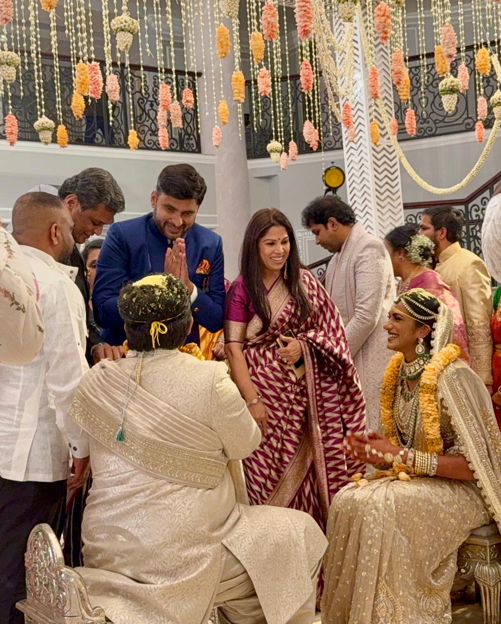PV Sindhu wedding Pics and Viral Videos Today | पीवी सिंधु-वेंकट दत्ता की  शादी की तस्वीरें