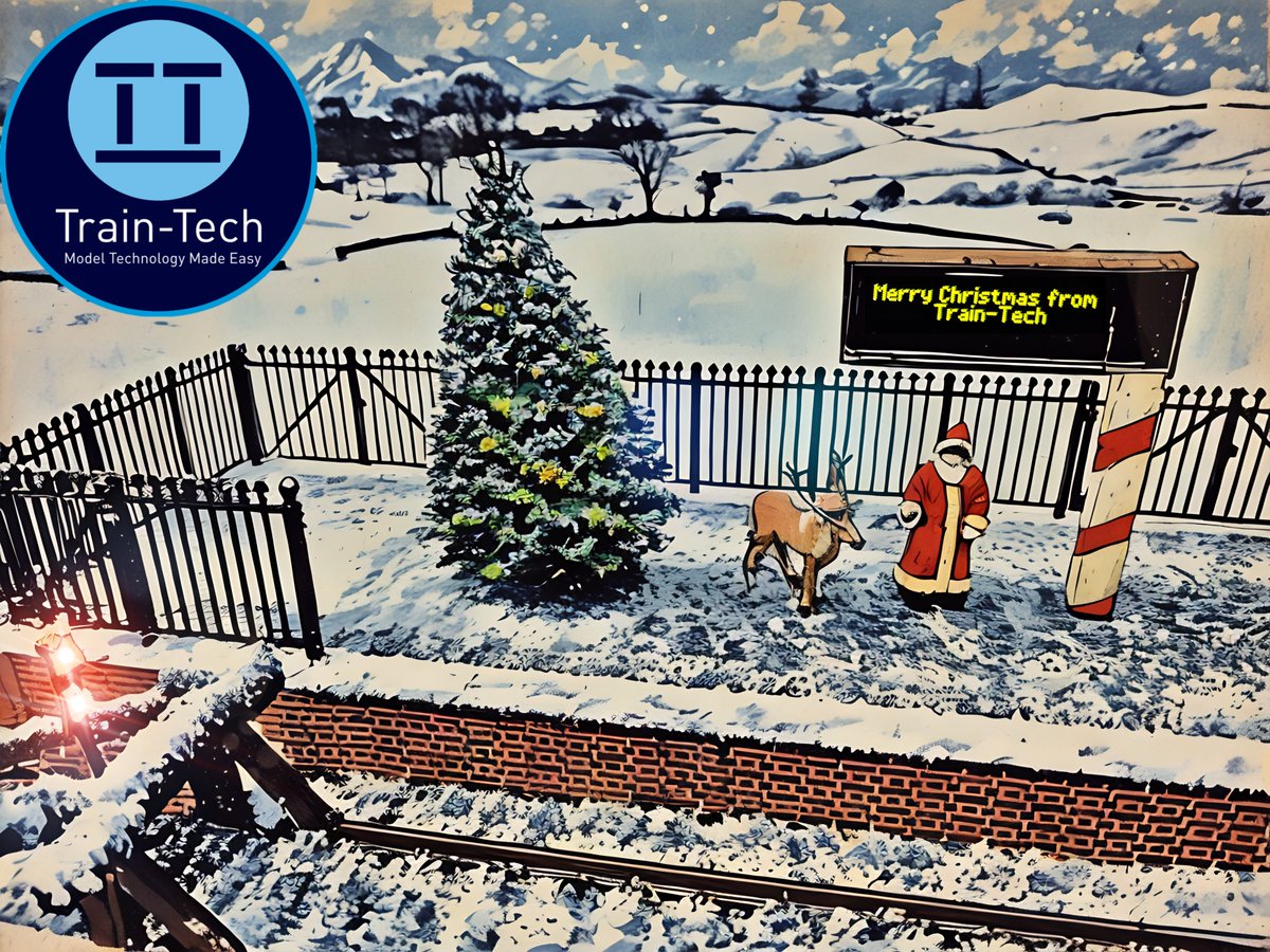 TrainTechGM's tweet photo. Merry Christmas and a Happy New Year from the team here at Train-Tech, thankyou for your continued support during 2024. https://t.co/0mde1qAohz