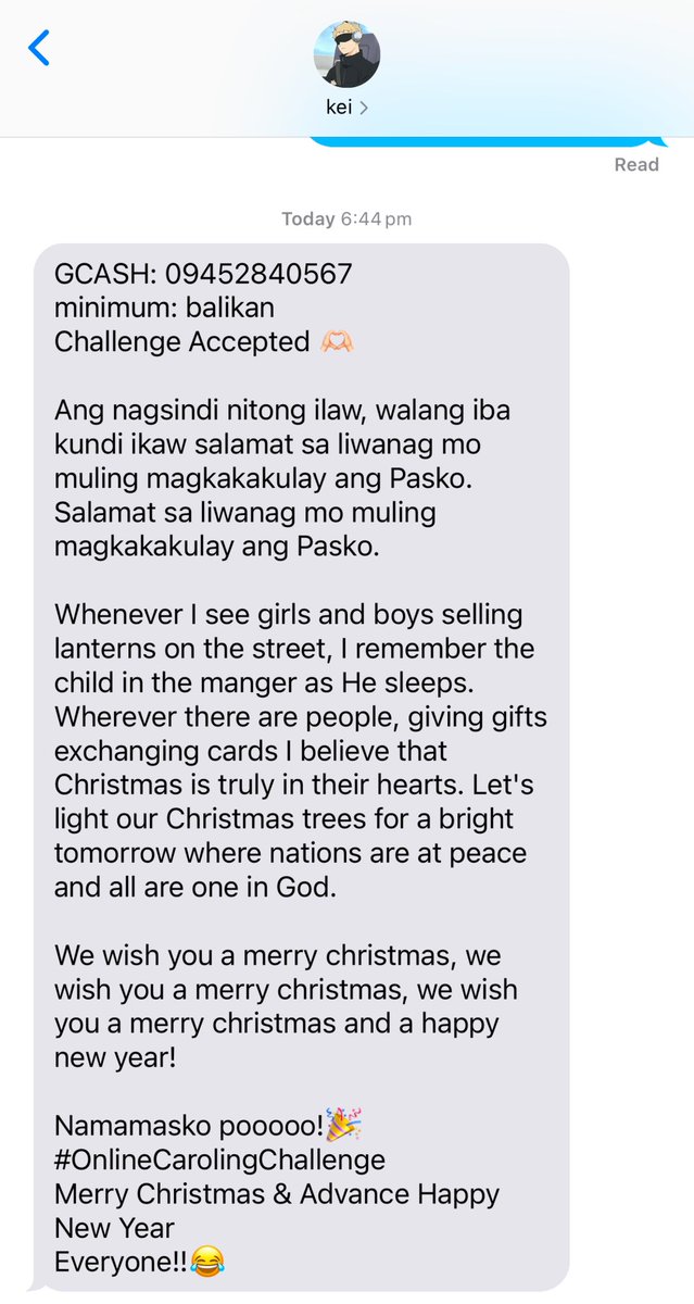 estcrene's tweet image. online caroling went wrong 🎄

few tweets
#tsukishima kei au