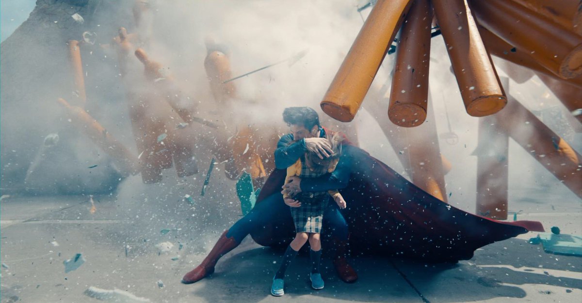 ryquinto's tweet photo. The #Superman trailer is just PEAK! No questions ask. #dccomics https://t.co/nrORXpEM4V