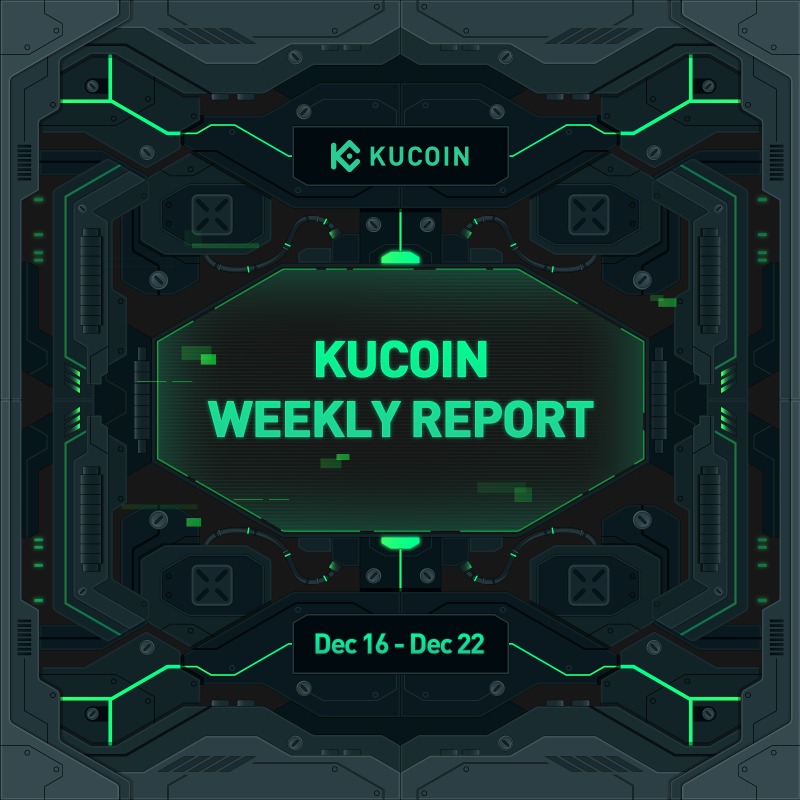kucoincom's tweet photo. #KuCoin Weekly Report (Dec 16 - Dec 22, 2024)
✅ KuCoin GemVote Phase 11 Launches
✅ KuCoin Grows with Multiple Listing Campaigns
✅ $PURR and $HFUN Joins on KuCoin
For more promotions & campaigns, visit #KuCoin's announcement page!
#BUIDL #MoreToCome