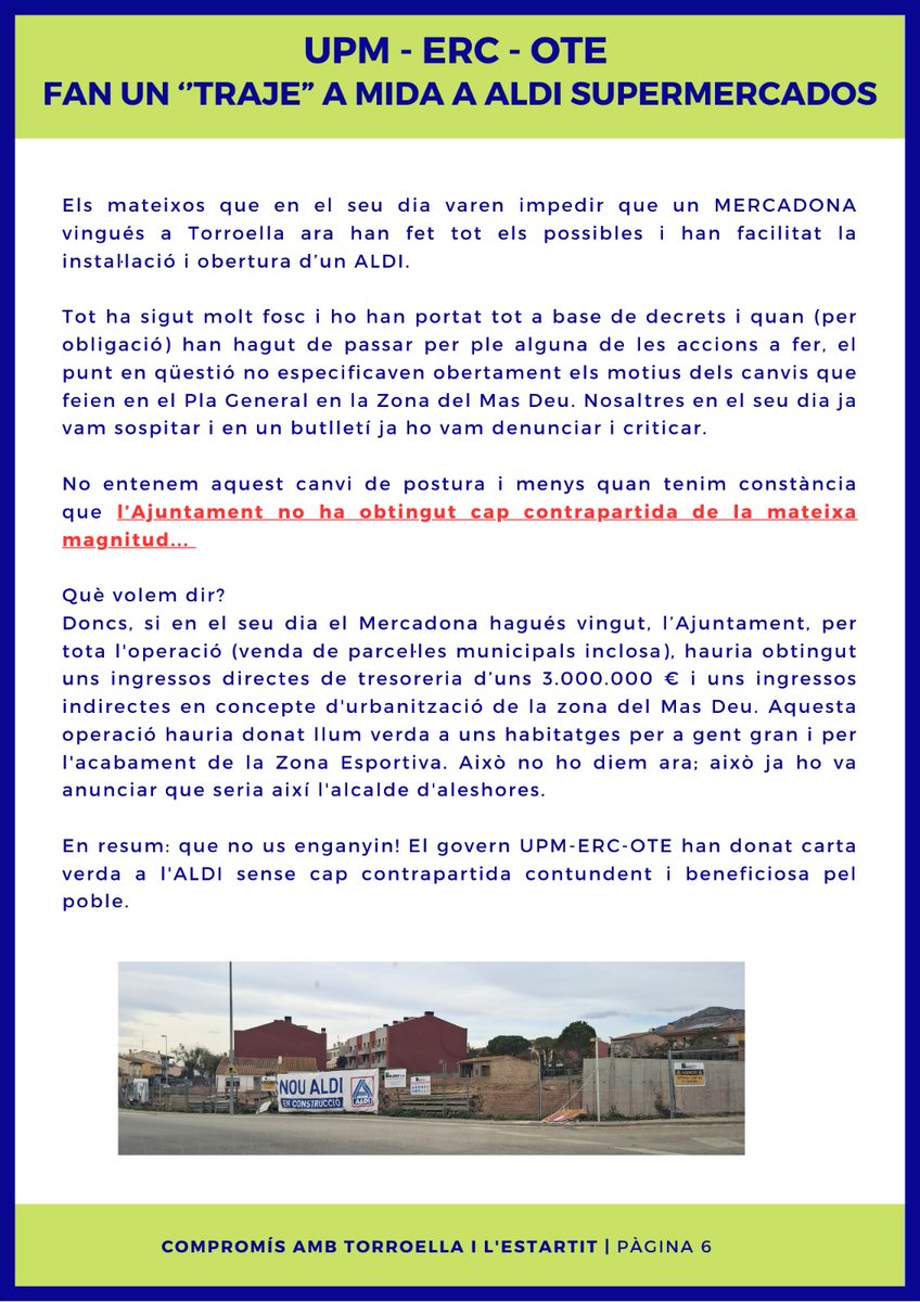 Compromís amb Torroella i l'Estartit tweet media