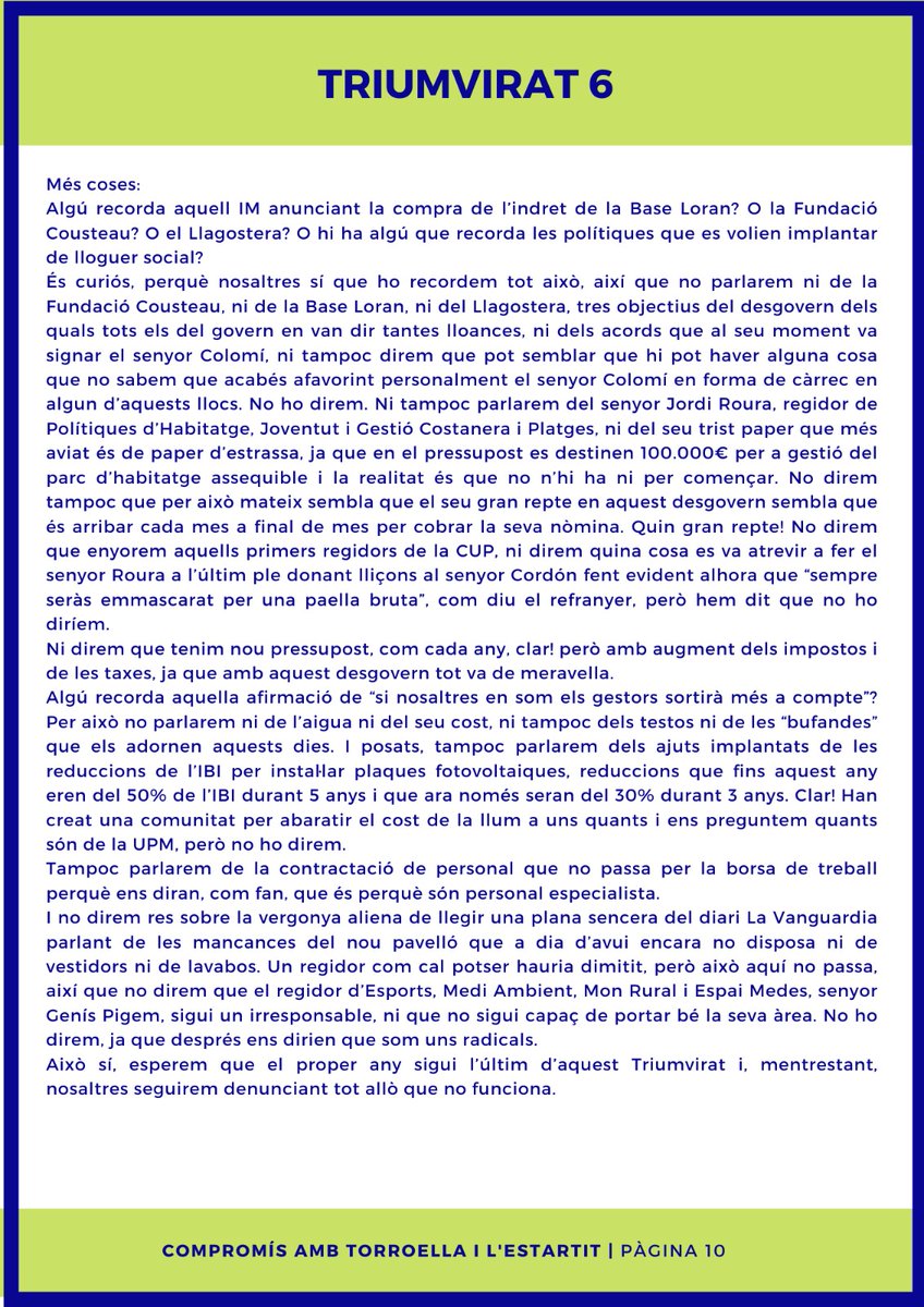 Compromís amb Torroella i l'Estartit tweet media