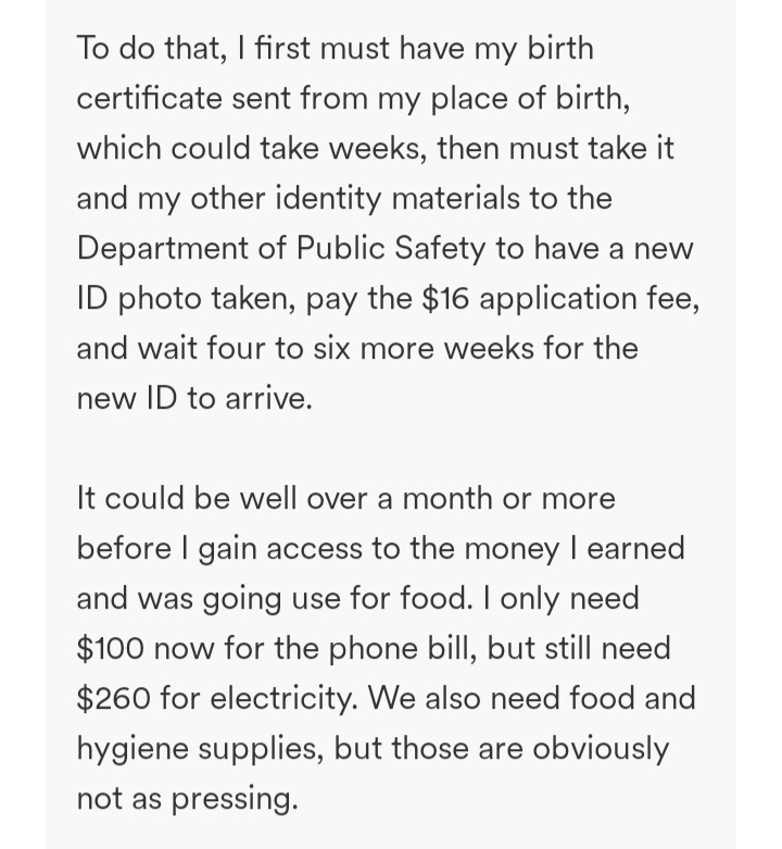 Puppet_Lips's tweet image. Hi, I'm SJ, a disabled mom needing help w/ Dec phone/internet, electric, food &amp;amp; hygiene. $100 for phone, $260 for power, $150 for food, $70 for hygiene supplies. It's my kids and I, w/o local support.

gofund.me/cda8ca87
paypal.me/LeannePrimrose
$PuppetLips
@LeannePrimrose09