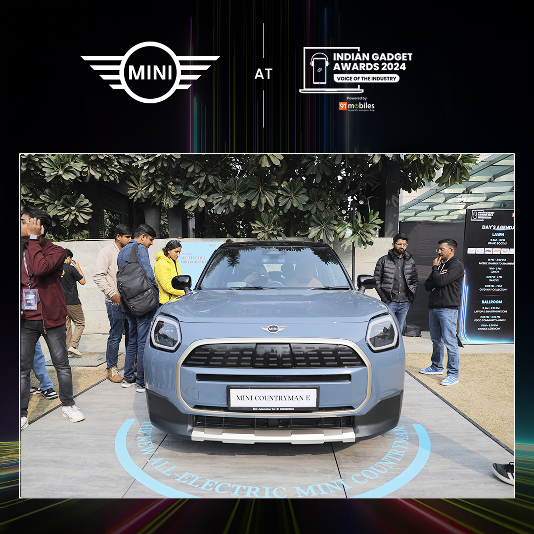 MINI charged up IGA with the sleek MINI Countryman Electric! ⚡🚙 A perfect blend of MINI's classic charm and electric innovation. It was an exciting glimpse into the future of driving, and we’re glad you could be part of it!

#IndianGadgetAwards2024 #IGA2024