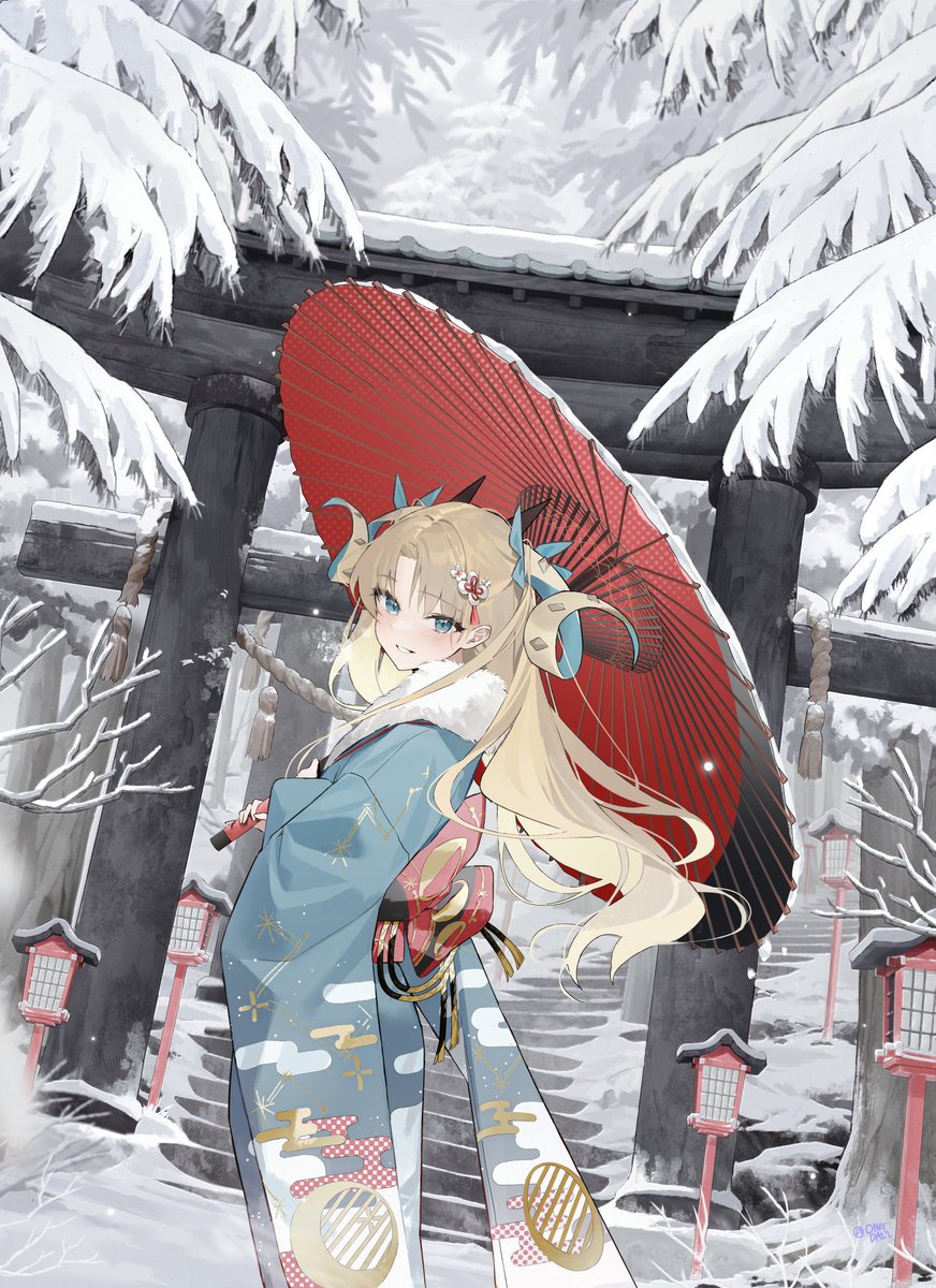 ONGDAL2's tweet image. #2024年自分が選ぶ今年の4枚  
#エレシュキガル ビースト #FGO #ブルアカ
⛩️🦋🏹🍱