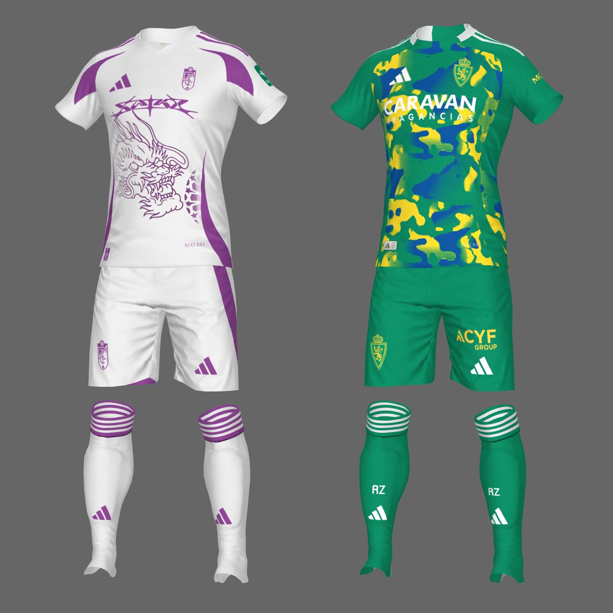 Granada CF &amp; Real Zaragoza | Fourth | LaLiga Hypermotion | 24-25

Granada | drive.google.com/drive/folders/…

Real Zaragoza | drive.google.com/drive/folders/…