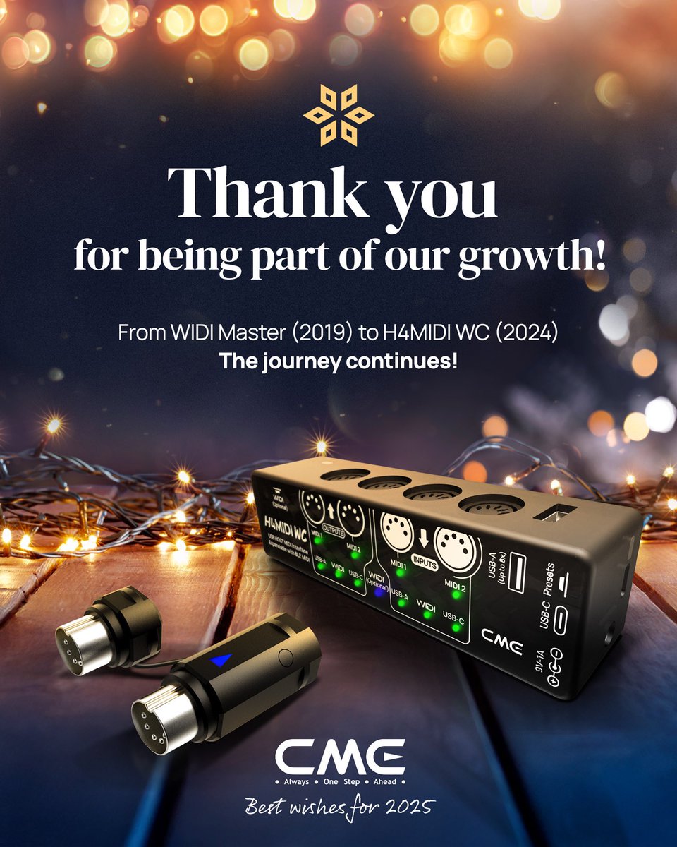 CME Pro - The MIDI Experts tweet media