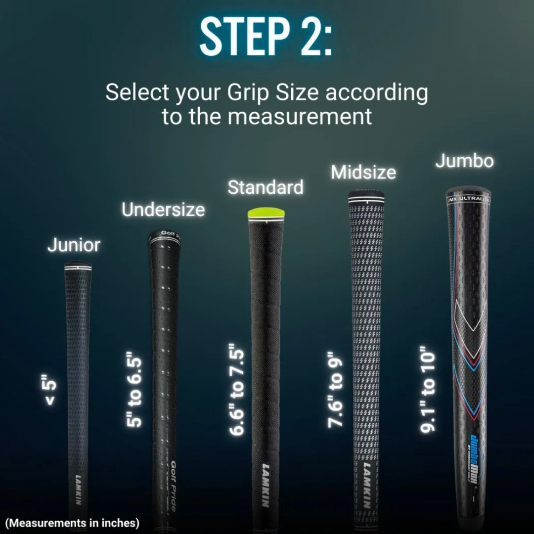 clubchampionuk's tweet image. Choosing the perfect grip size can be difficult. We're hoping to help with that tough decision. It all comes down to what feels best, but here are some other factors you can consider. #ClubChampion #BetterFitLowerScores #ClubFitting #ClubFitters #GolfGrip #GolfTips #GolfInsights