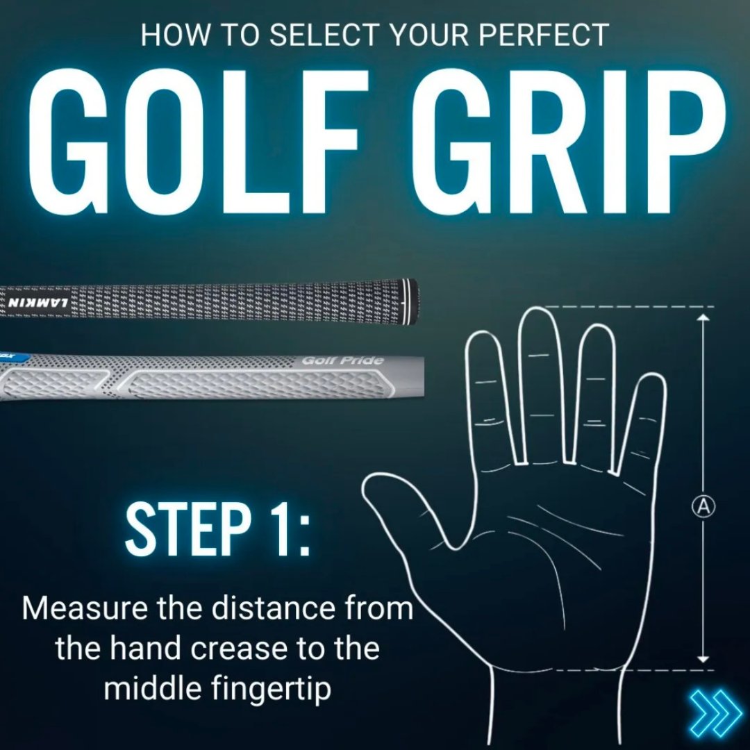 clubchampionuk's tweet image. Choosing the perfect grip size can be difficult. We're hoping to help with that tough decision. It all comes down to what feels best, but here are some other factors you can consider. #ClubChampion #BetterFitLowerScores #ClubFitting #ClubFitters #GolfGrip #GolfTips #GolfInsights