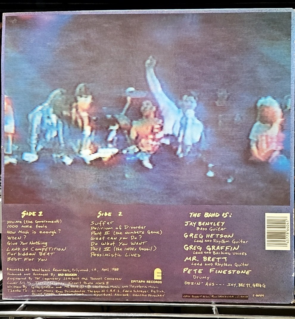 sexyedamurajap1's tweet photo. #BADRELIGION
#SUFFER
#バッドレリジョン
#JAYBENTLEY
#GREGHETSON
#GREGGRAFFIN
#MRBRETT
#PETEFINESTONE
#YOUARETHEGOVERNMENT
#1000MOREFOOLS
#HOWMUCHISENOUGH?
#WHEN?
#GIVEYOUNOTHING
#LANDOFCOMPETITION
#FORBIDDENBEAT
#BESTFORYOU
#WHATCANYOUDO?
#DOWHATYOUWANT
#EPITAPHRECORDS
#PUNKROCK https://t.co/Rj2OHsguDg