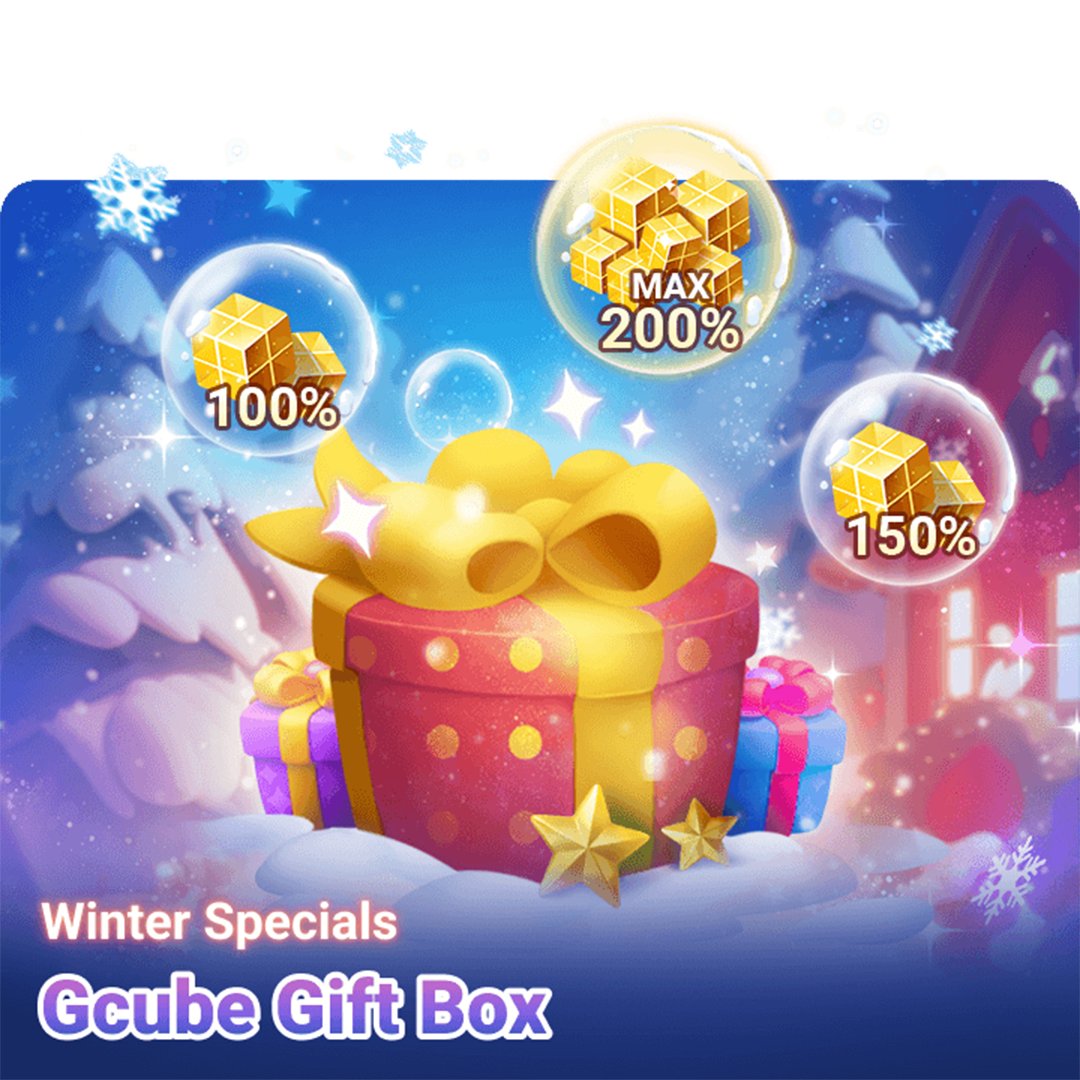 Blockmanfirst's tweet photo. 😍The GCube Gift Box event is online now! Randomly obtain the GCube Recharge Rewards, with a maximum profit of 250%🎉#gcube #blockmango #blockman #game https://t.co/M6k87hEnWs